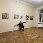 Туляков Сергей - открытие галереи «Атос», первая выставка - картины В.Шинкарева. 2022, октябрь