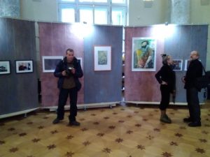 Вернисаж Санкт-Петербургской биеннале «Фехтование в искусстве» 2019
