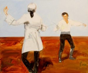 В.Шинкарев картина Неравный бой (по мотивам фильма 