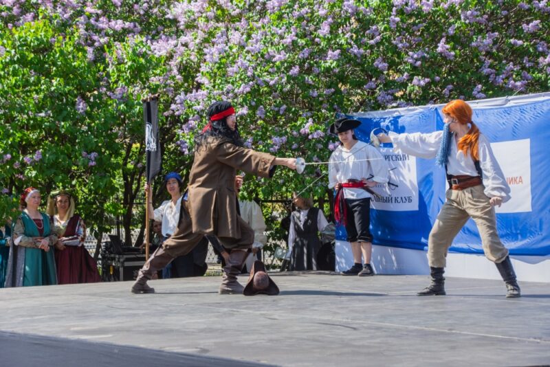 День фехтовальщика (2024). Фото: Ирина Иванова. Правообладатель: Институт культурных программ.