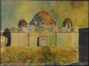 Сергей Монтелли
Азия. Мавзолей.
Б., акв.
36х47
Перв.пол. 1980-х гг. Собственность Владимира Стецюка
