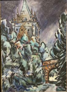 Сергей Монтелли
Шапель. Царское село
Оргалит, м.
58х40
Вт. пол. 70-х гг.
Собственность Алины Алонсо (Туляковой)
