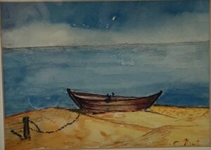 Сергей Монтелли
Лодка. Байкал
Б., акв.
15х22
1979 г.
Собственность Владимира Стецюка
