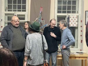 Галерея «Атос». Открытие Новогодней выставки. 
20.12.26.
Фото: Архив СПбФК