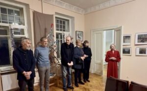 Галерея «Атос». Открытие Новогодней выставки. 
20.12.26.
Фото: Архив СПбФК