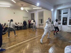 Санкт-Петербургский Фехтовальный Клуб. Святочный турнир. Участвуют фехтовальщики, посещающие курсы «Основы классического фехтования «Туше».
17.01.26
