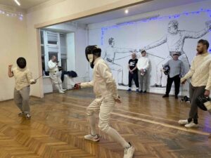 Санкт-Петербургский Фехтовальный Клуб. Святочный турнир. Участвуют фехтовальщики, посещающие курсы «Основы классического фехтования «Туше».
17.01.26
