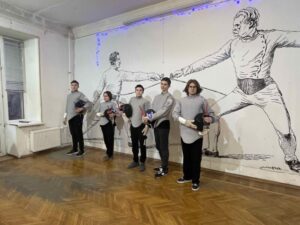 Святочный турнир старшего курса школы «Плащ и шпага. Главный судья Руслан Каприлов. Жеребьевка.
СПбФК 17.01.26