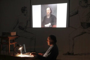 Санкт-Петербургский Фехтовальный Клуб. Конференция Дни Пионтека - 2026. Лектор – Алексей Дмитриевич Ерофеев, журналист, член правления Союза краеведов Петербурга, член Топонимической комиссии (с 1991 г.), автор книг о Петербурге, радиоведущий. «Внедрять просвещение, избегая кровопролития», - Салтыков - Щедрин. Лекция посвящена петербургским адресам, связанным с жизнью и творчеством М.Е. Салтыкова-Щедрина. 28.03.26 Фото: Тимур Егоров