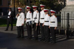 СПбФК. День Фехтования 2026. Первый кадетский корпус участвует в торжественной церемонии.