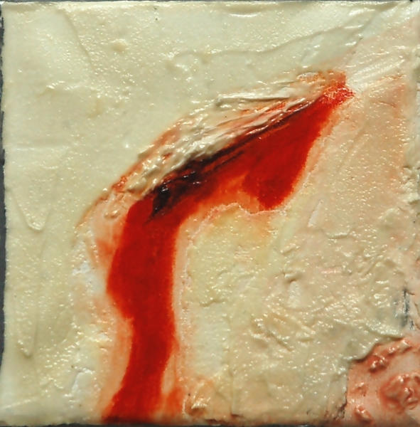 Дашевский Александр «Колотые раны», диптих, 2011. Х.,м. 5х5