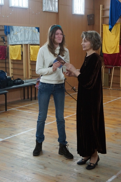 Соня Михайловская,руководитель съемочной группы фильма День Фехтовальщика 2011